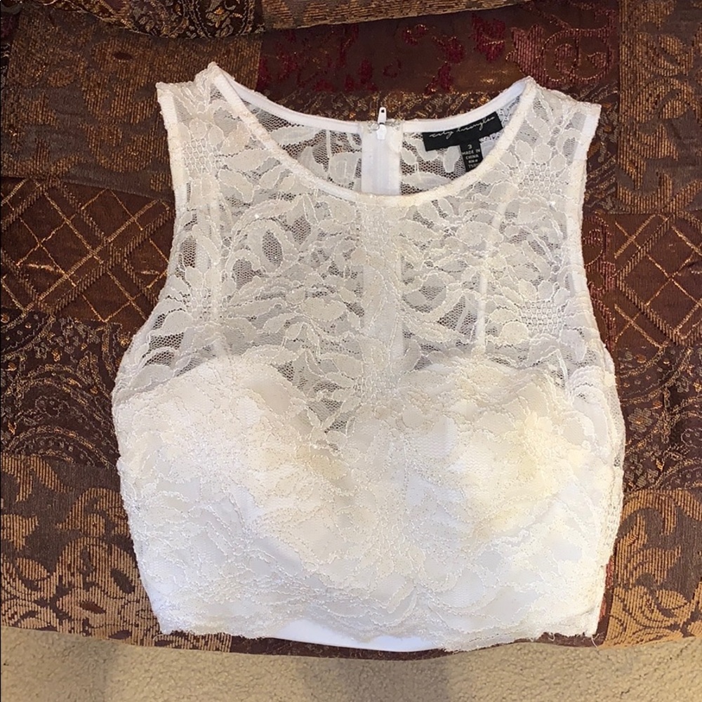 dressy crop top